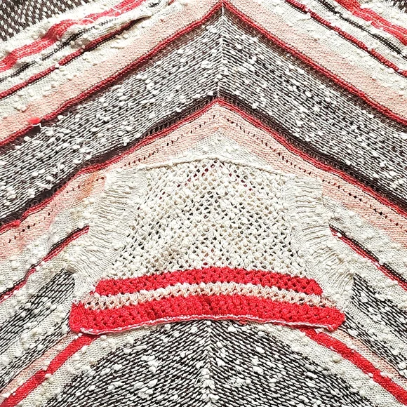 Free People Multicolor Knit Poncho - Picture 2 of 3